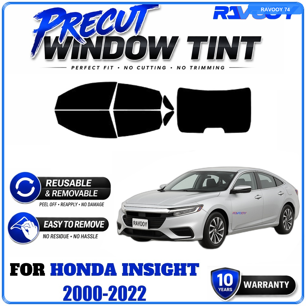 Air Bubble Remover - RAVOOY Vorgeschnittene Fensterfolie, Wiederverwendbare Abnehmbare EPU-Folie,
