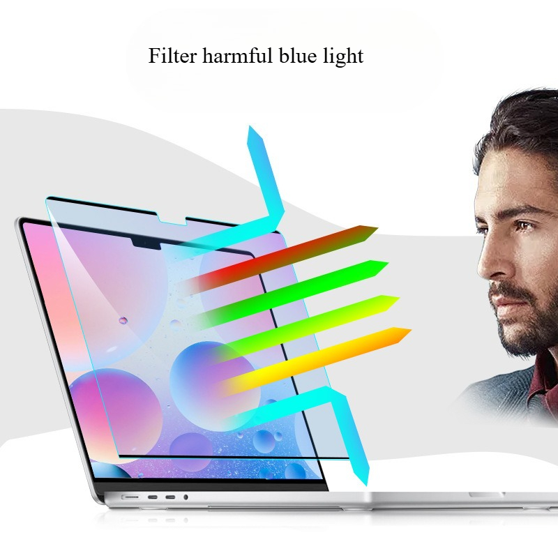 Matte Anti Glare Screen - Anti-Blaulicht Magnetischer Bildschirmschutz für 2025/2026 MacBook