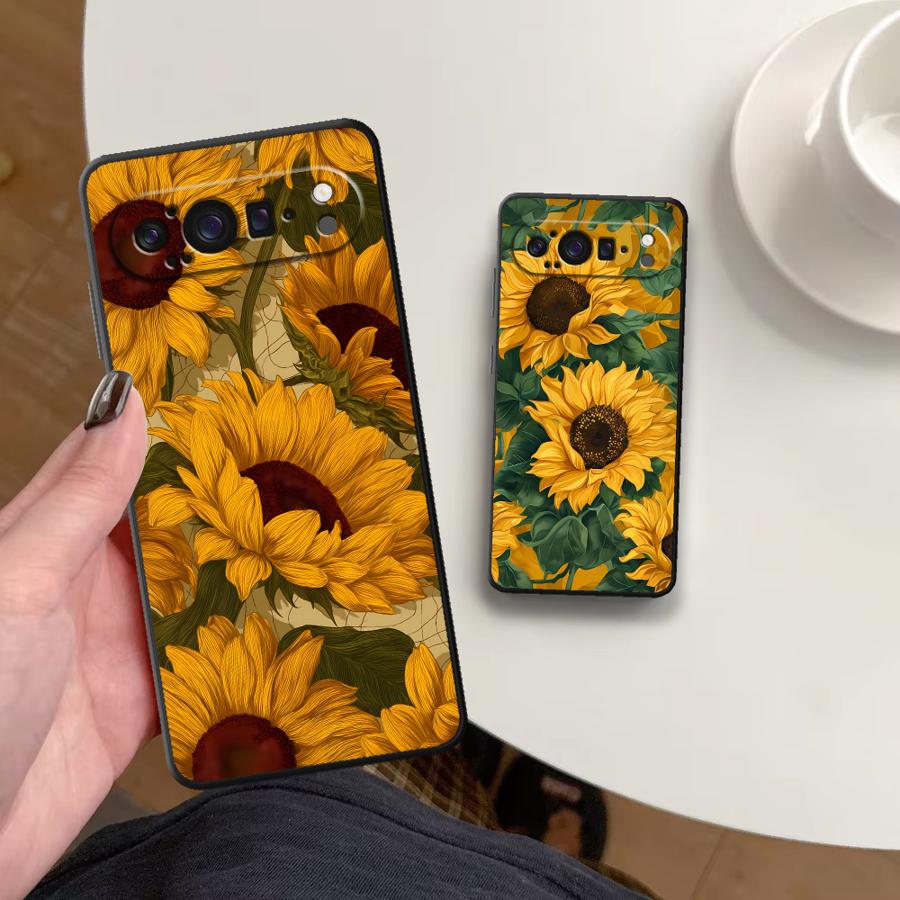 Google Pixel 9 - Sunflower Sea Funda Handyhülle für Google