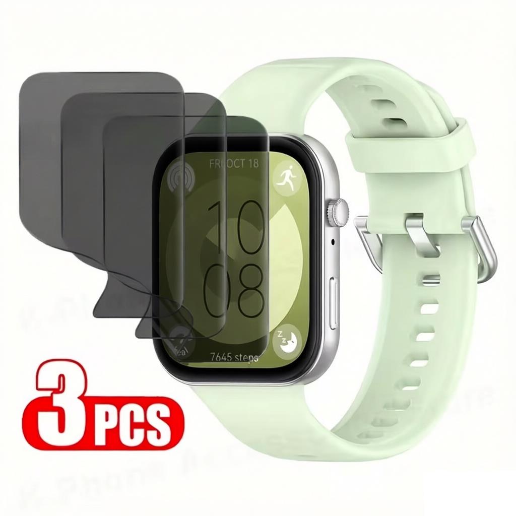 Privacy Screen Protector - 1-3 Stück Privatsphäre-Hydrogel-Displayschutzfolie für Huawei Watch