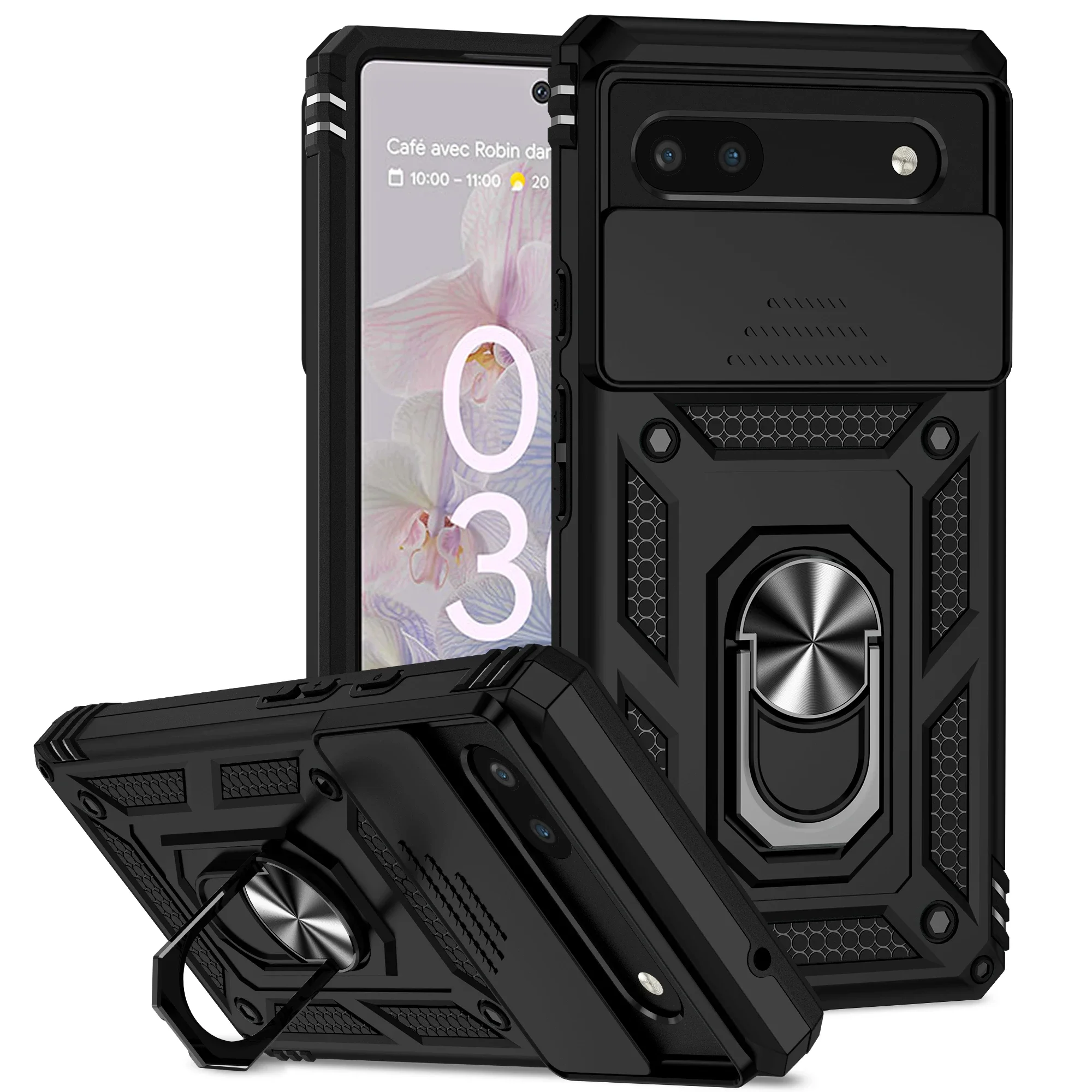 Camera Lens Protector - Stoßfeste Schiebe-Fensterhülle für Google Pixel 6