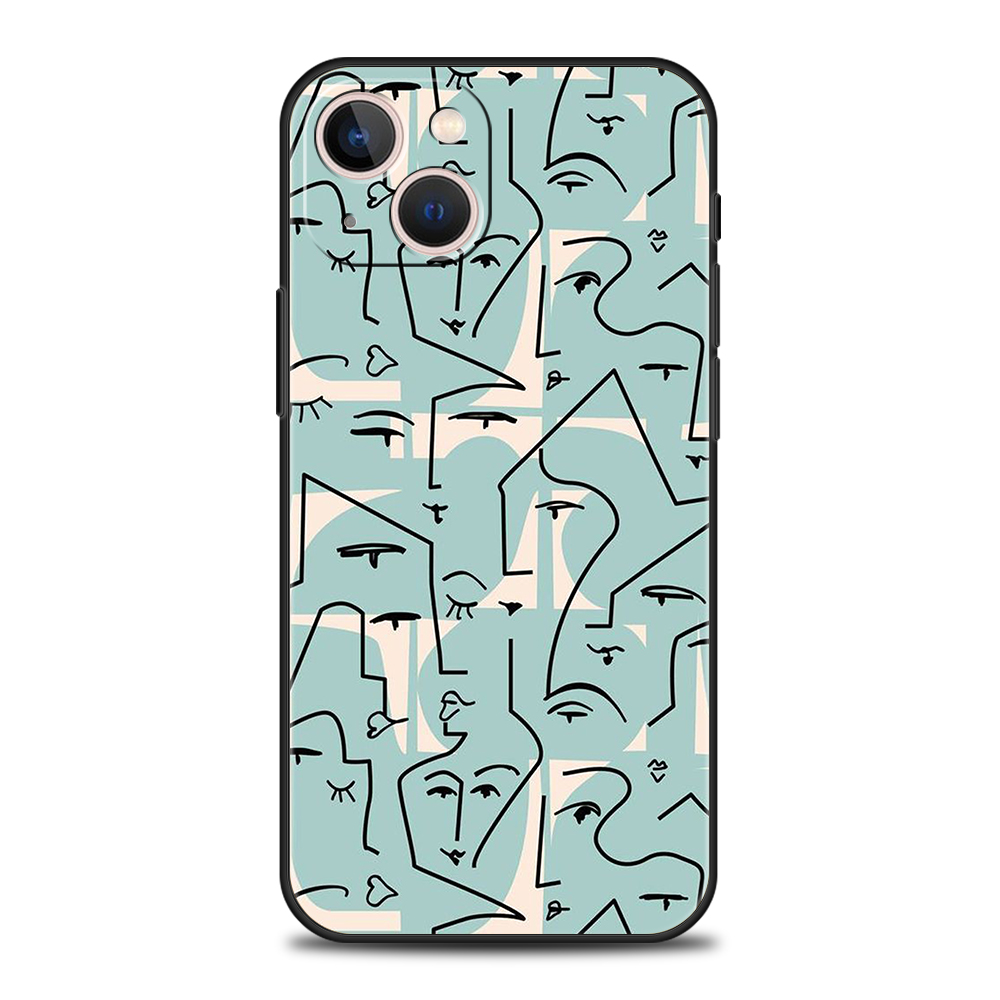 Abstrakte Linie Frauen Gesicht – Apple Iphone 15 Pro Max Bewertung und Preis