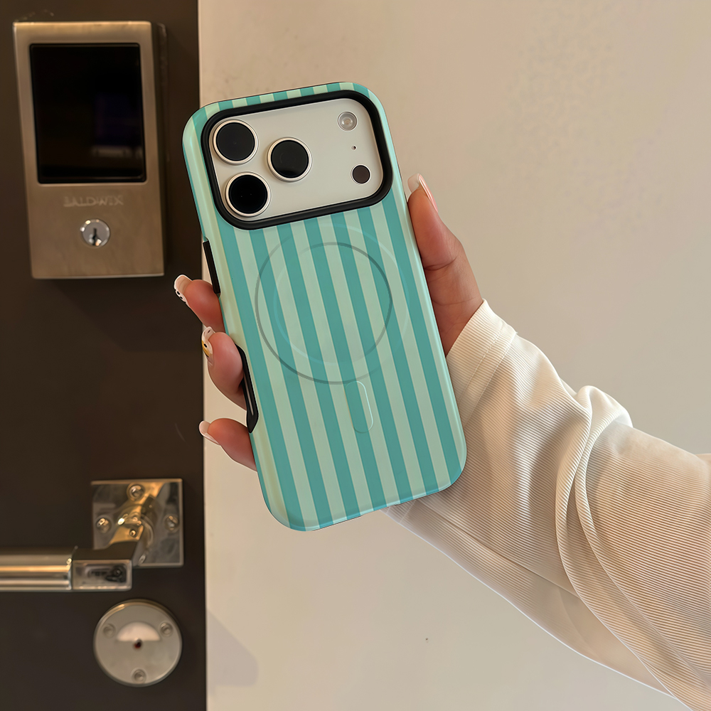 Mint Stripe Doppelschichtige R – Apple Iphone 15 Pro Max Bewertung und Preis